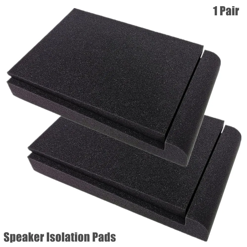 1 Pair 30x20x4.5cm Acoustic Soundproof Foam Panel with Tapes