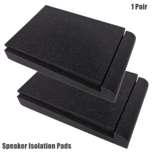 1 Pair 30x20x4.5cm Acoustic Soundproof Foam Panel with Tapes