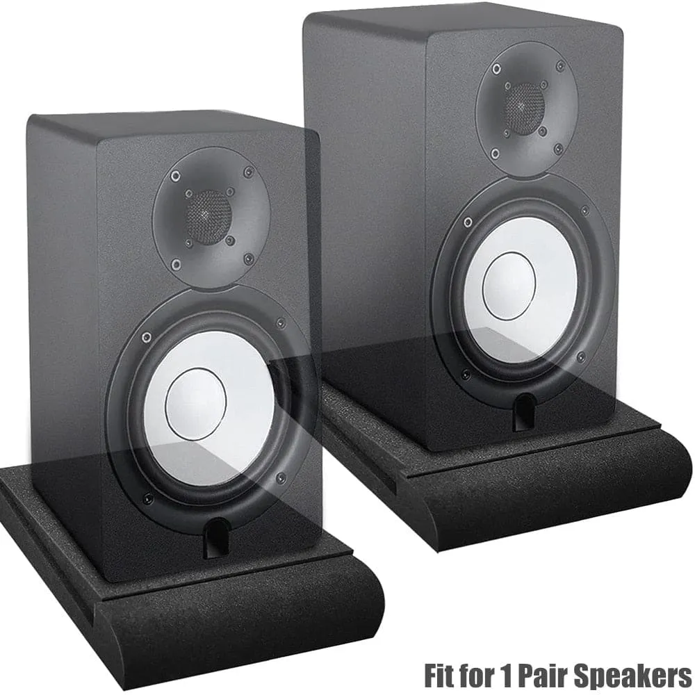 1 Pair 30x20x4.5cm Acoustic Soundproof Foam Panel with Tapes