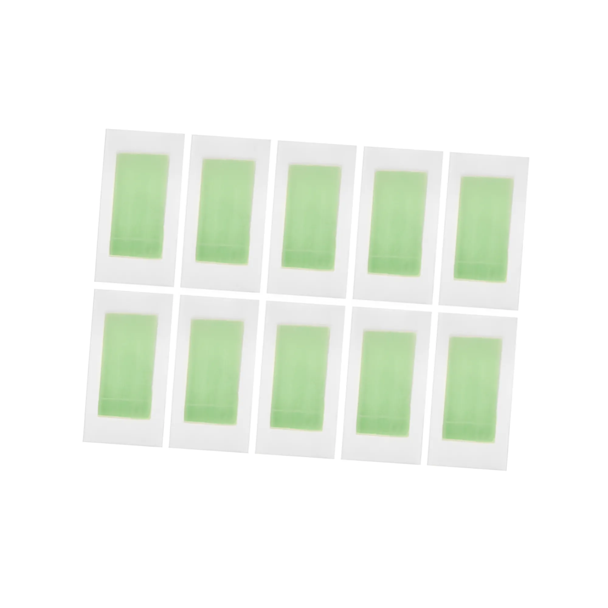 10 Pieces And 5 Double-Sided Disposable Waxing Strips for Body Hair Removal F49-8-1088