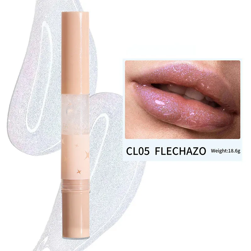 2PCSIt's only 9.90 Star-Studded Lip Glossfree shipping