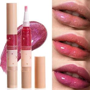 2PCSIt's only 9.90 Star-Studded Lip Glossfree shipping