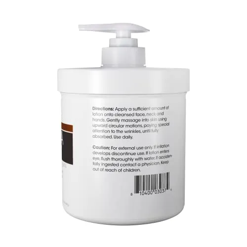 Advanced Clinicals Manuka Honey Cream for Extremely Dry, Aging Skin For Face, Neck, Hands, and Body. Spa Size 16oz (16oz)
