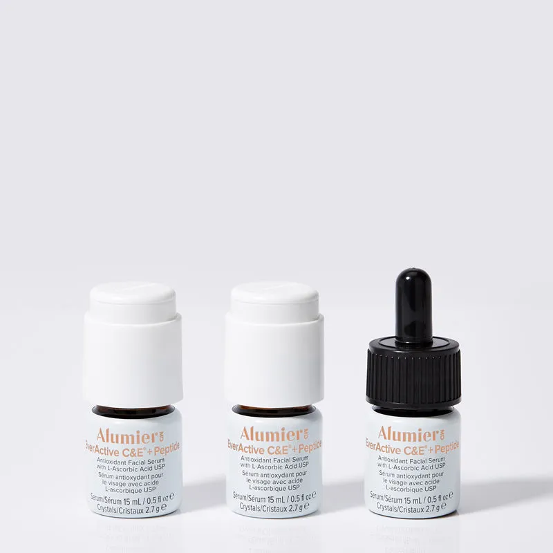 Alumier MD | EverActive C & E   Peptide ( 3 x 15ml)