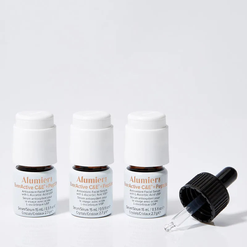 Alumier MD | EverActive C & E   Peptide ( 3 x 15ml)