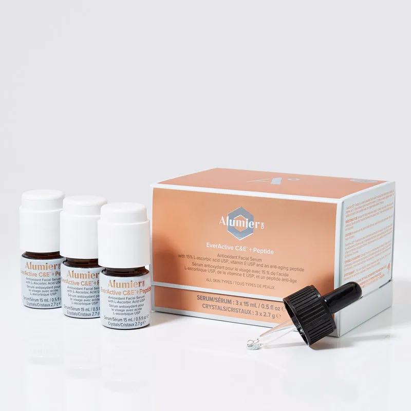 Alumier MD | EverActive C & E   Peptide ( 3 x 15ml)