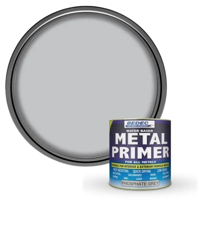 Bedec All Metals Primer Paint - Phosphate Grey