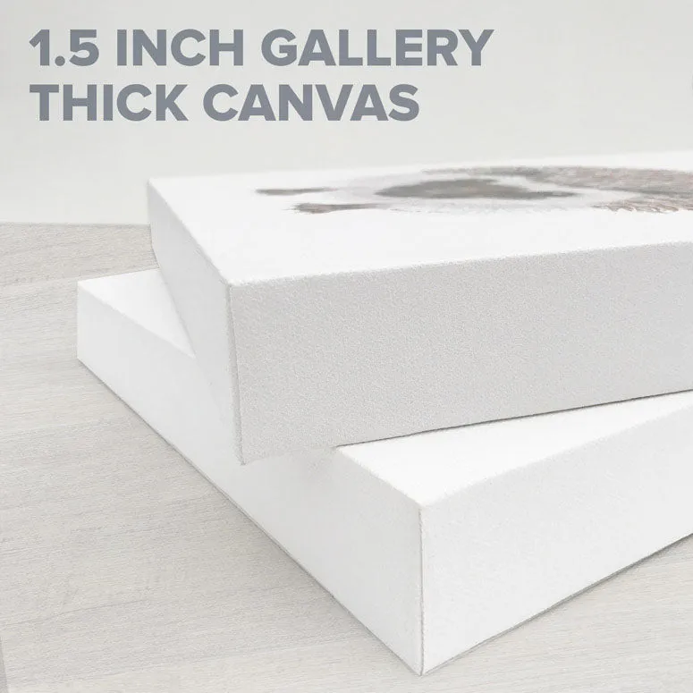 Black And White Fish Canvas Wall Art