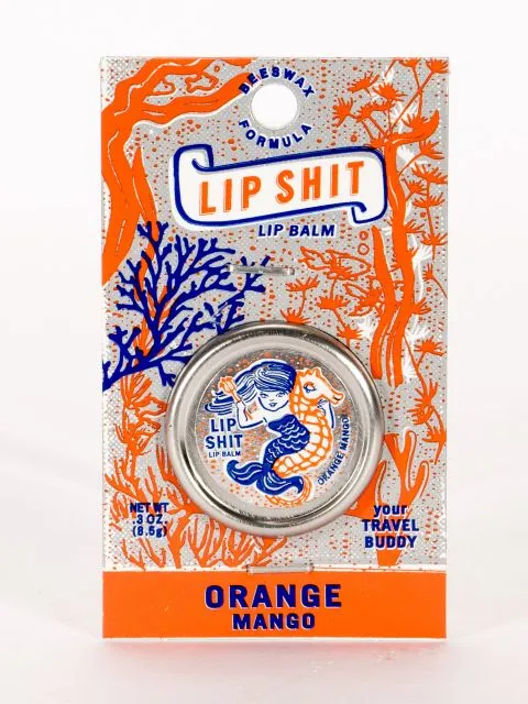 BlueQ Lip Shit Balm "Orange Mango"