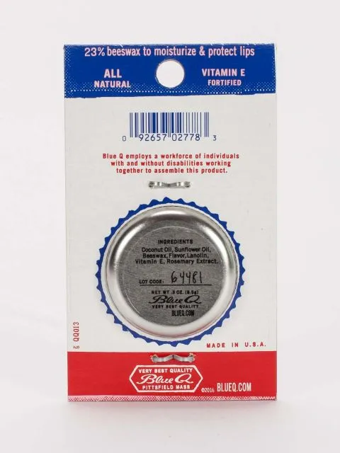 BlueQ Lip Shit Balm "Strawberry Rhubarb"