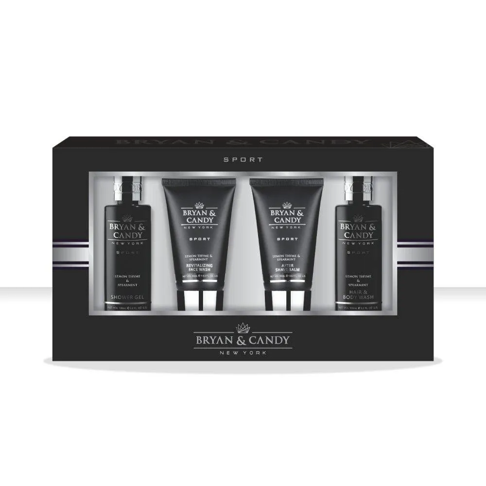 Bryan & Candy New York Men's Ultimate Luxury Lemon Thyme and Spearmint Start-Right Kit