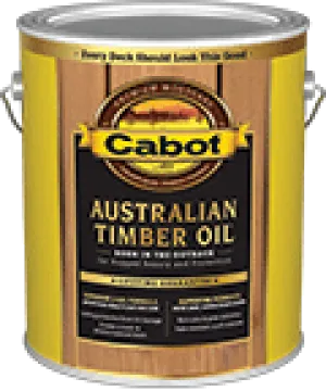 Cabot 12 oz Transparent Smooth Jarrah Brown Australian Timber Oil