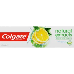 Colgate Natural Extracts With Lemon Oil & Aloe Ultimate Fresh Toothpaste 75ml