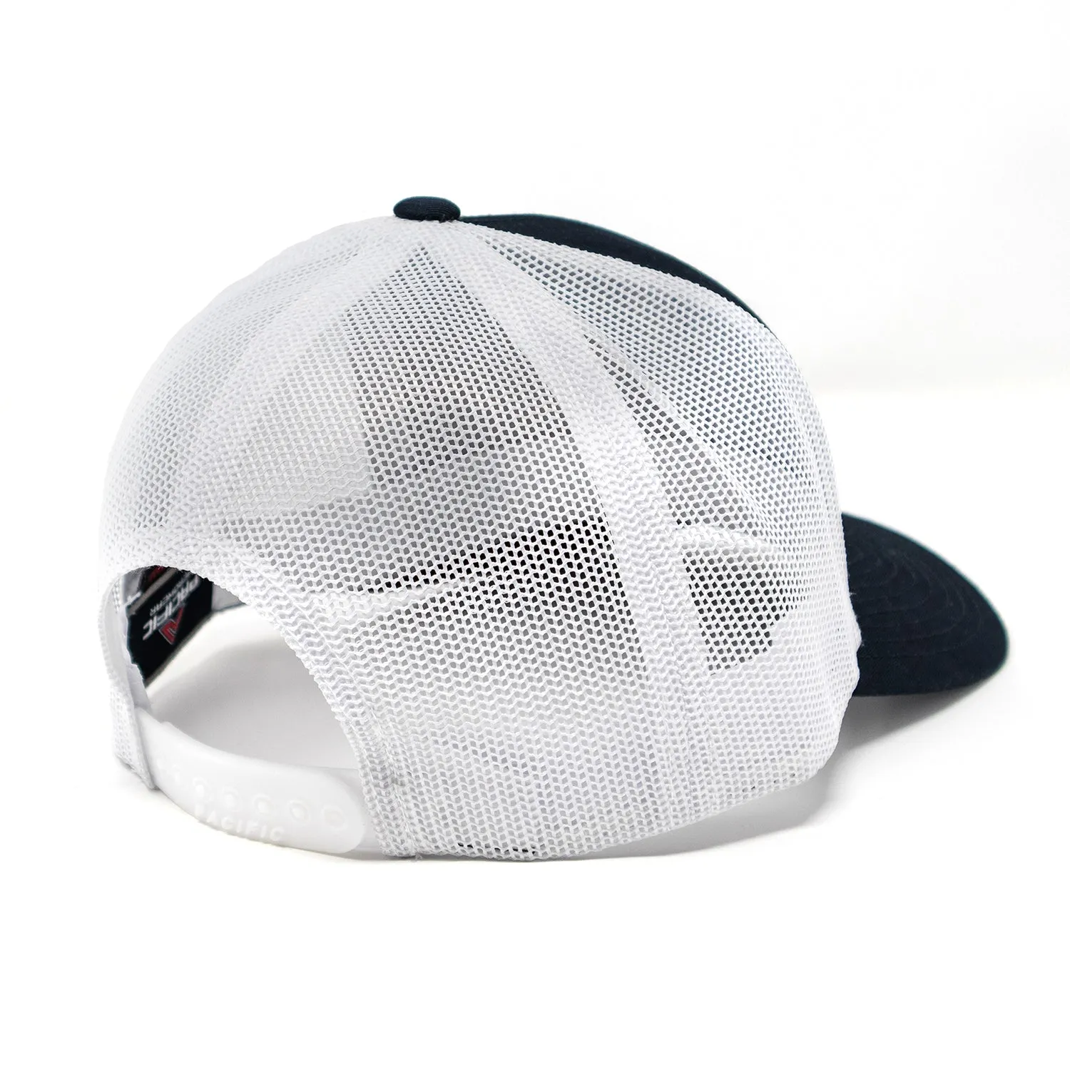 Costazul Deep Waters Rubber Patch Snapback Cap - Black/White