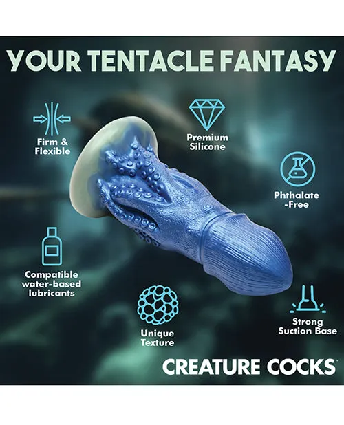 Creature Cocks Fantasy Cocktopus Octopus 8.4 × 2.7 Inch Girthy  Silicone Dildo