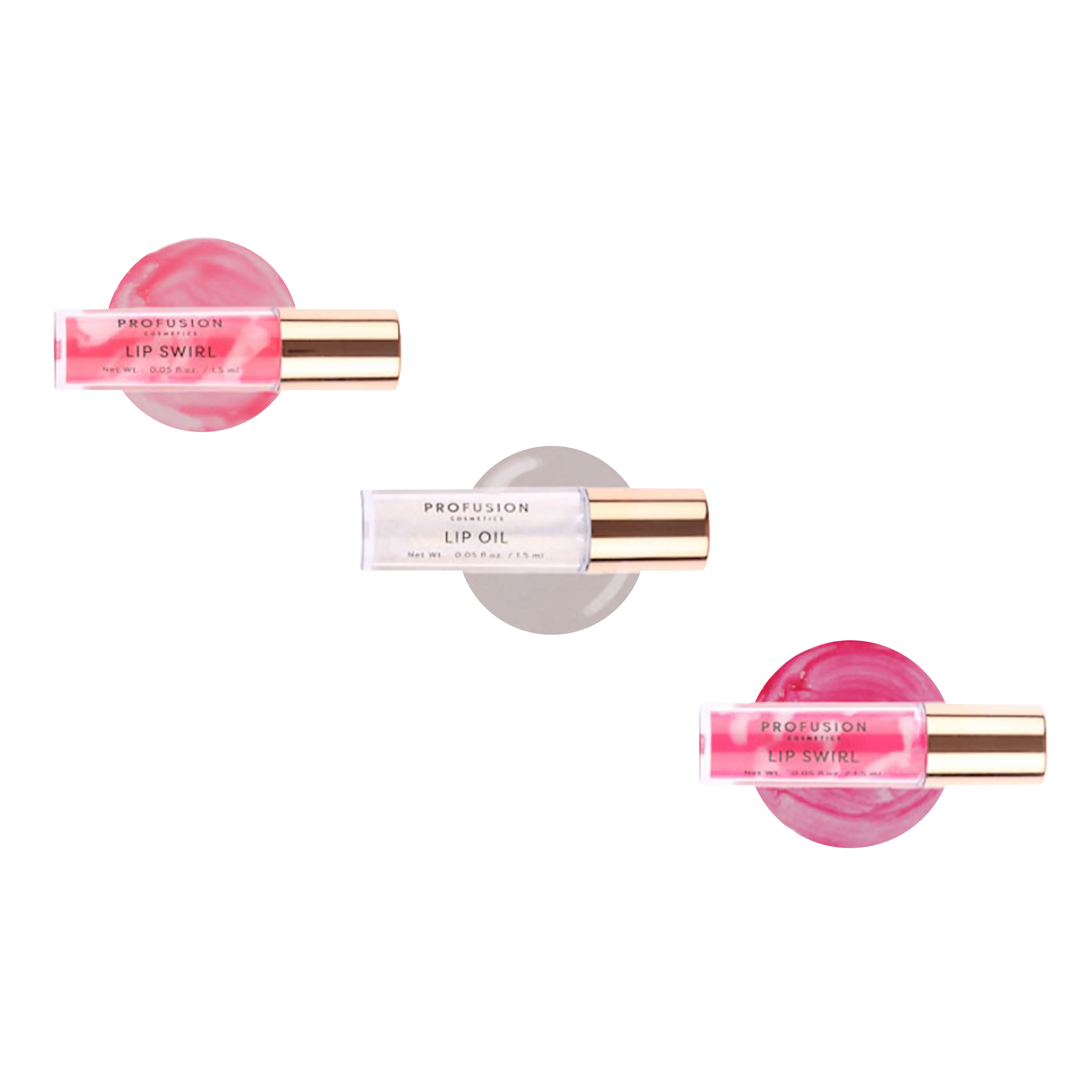 Crimson Lip Swirls – 3-Piece Lip Gloss Set