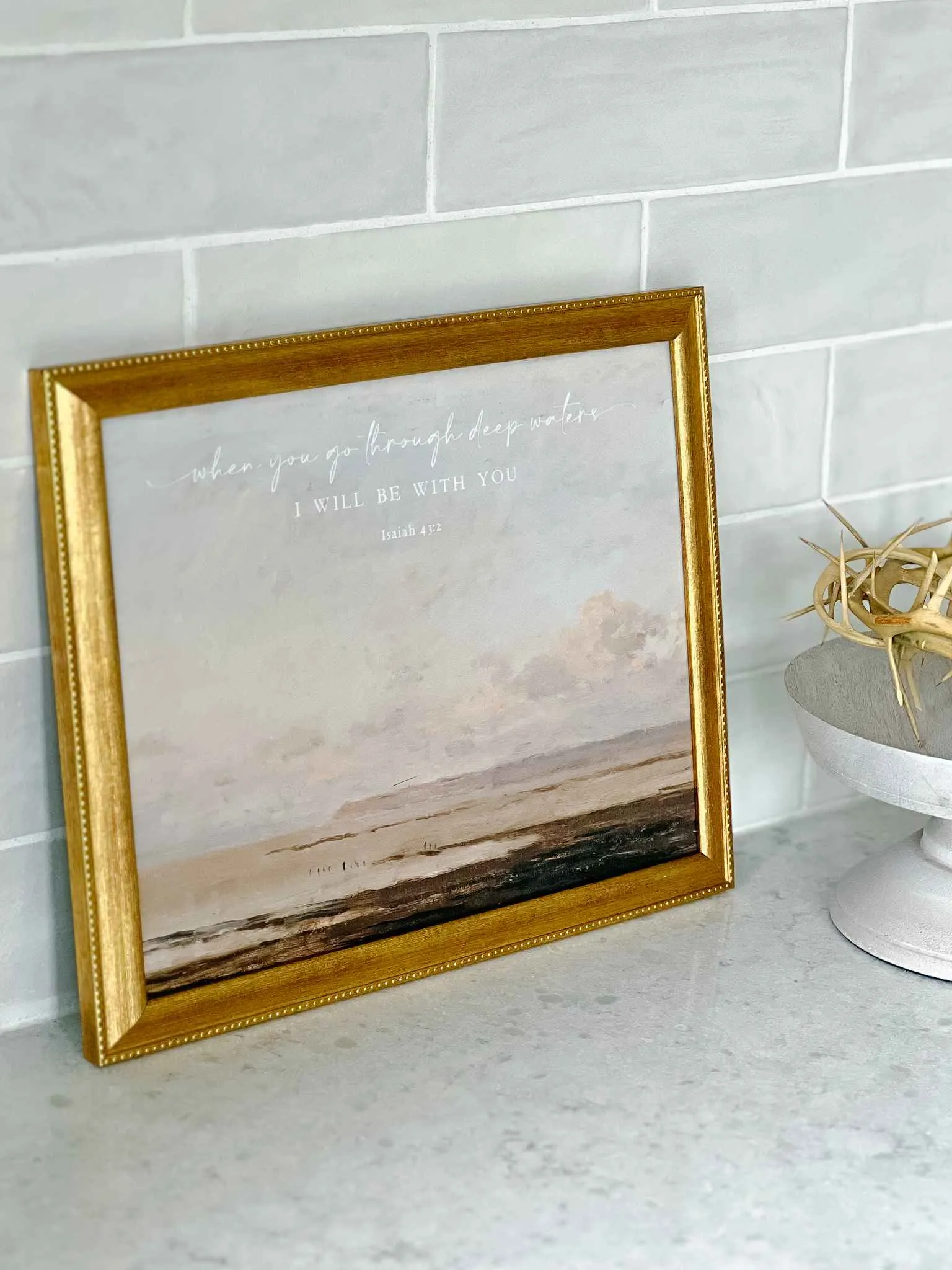 Deep Waters Isaiah - Print