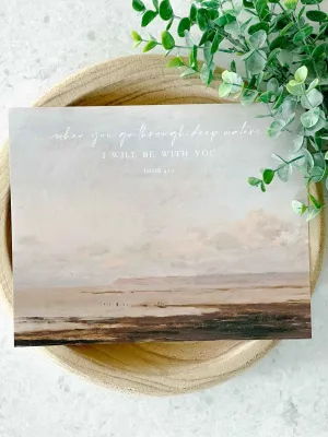 Deep Waters Isaiah - Print