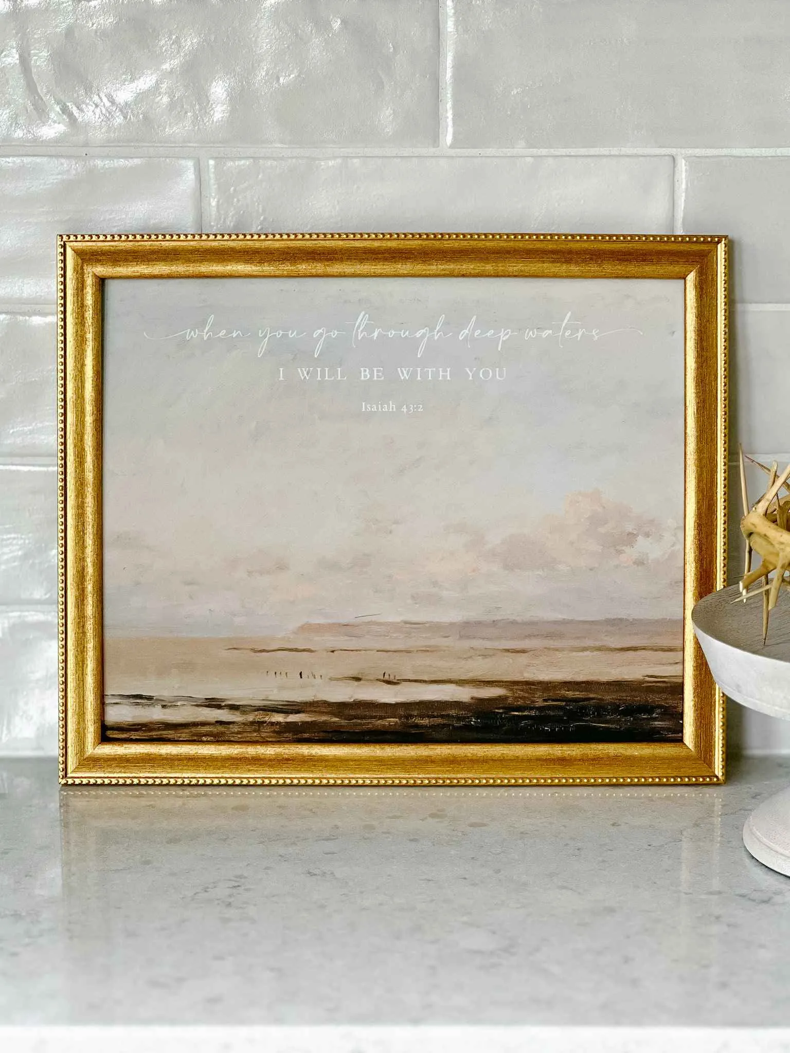 Deep Waters Isaiah - Print