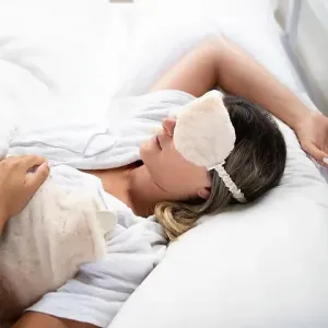 Deluxe Eye Mask - Caramel Cream