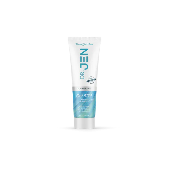 Dr. Jen Fluoride-Free Cool Mint 10% Nano Hydroxyapatite Toothpaste