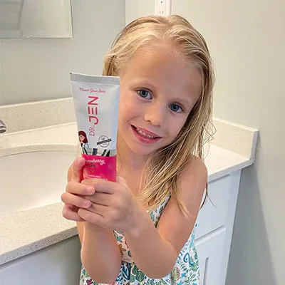 Dr. Jen Fluoride-Free Strawberry 10% Nano Hydroxyapatite Toothpaste