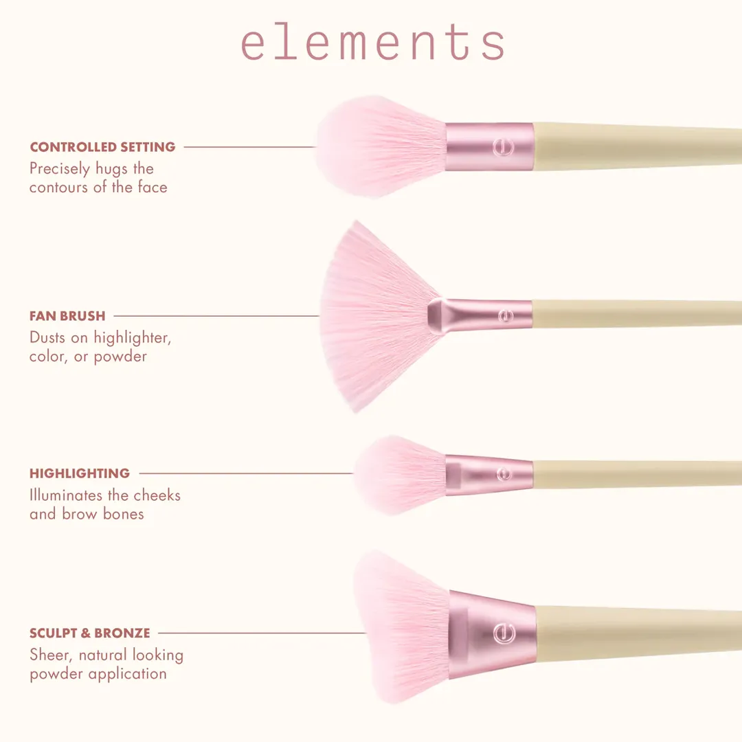 EcoTools Elements Wind-Kissed Finish Makeup Brush Kit