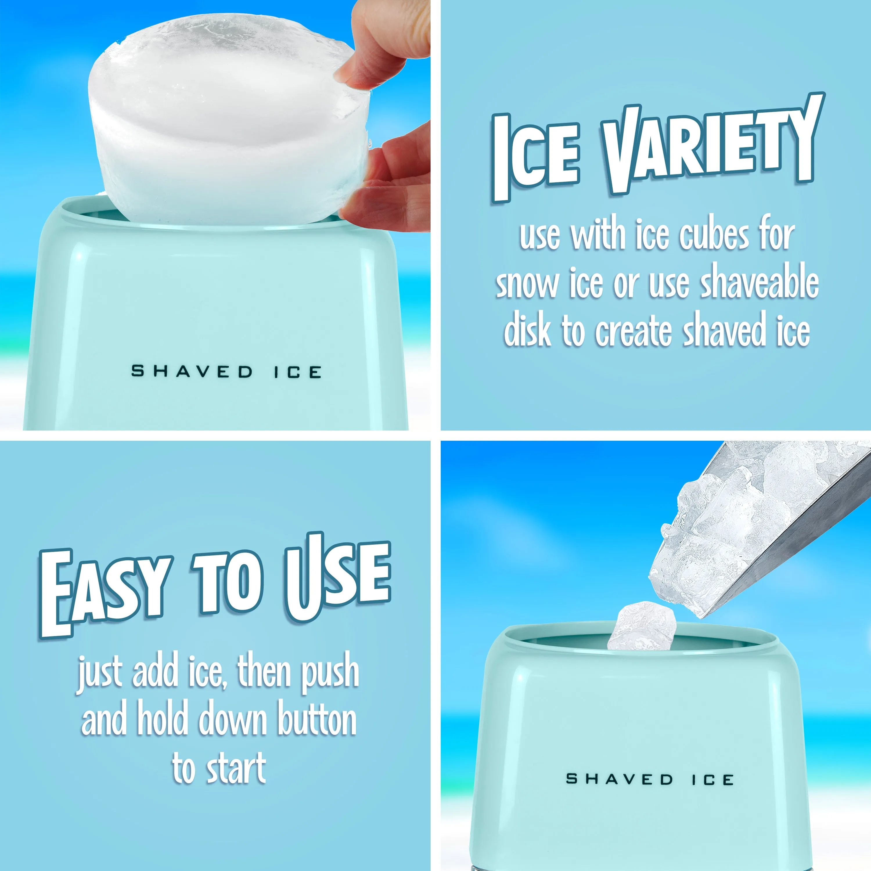 Electric Shaved Ice & Snow Cone Maker
