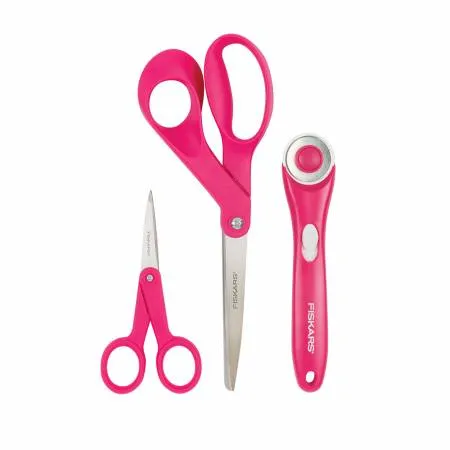 Fiskars Fabric Craft Sewing Fashion Starter Set 3pc