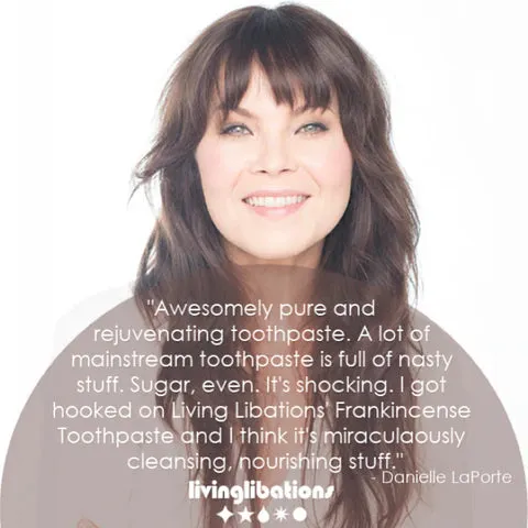 Frankincense Fresh Toothpaste - Living Libations
