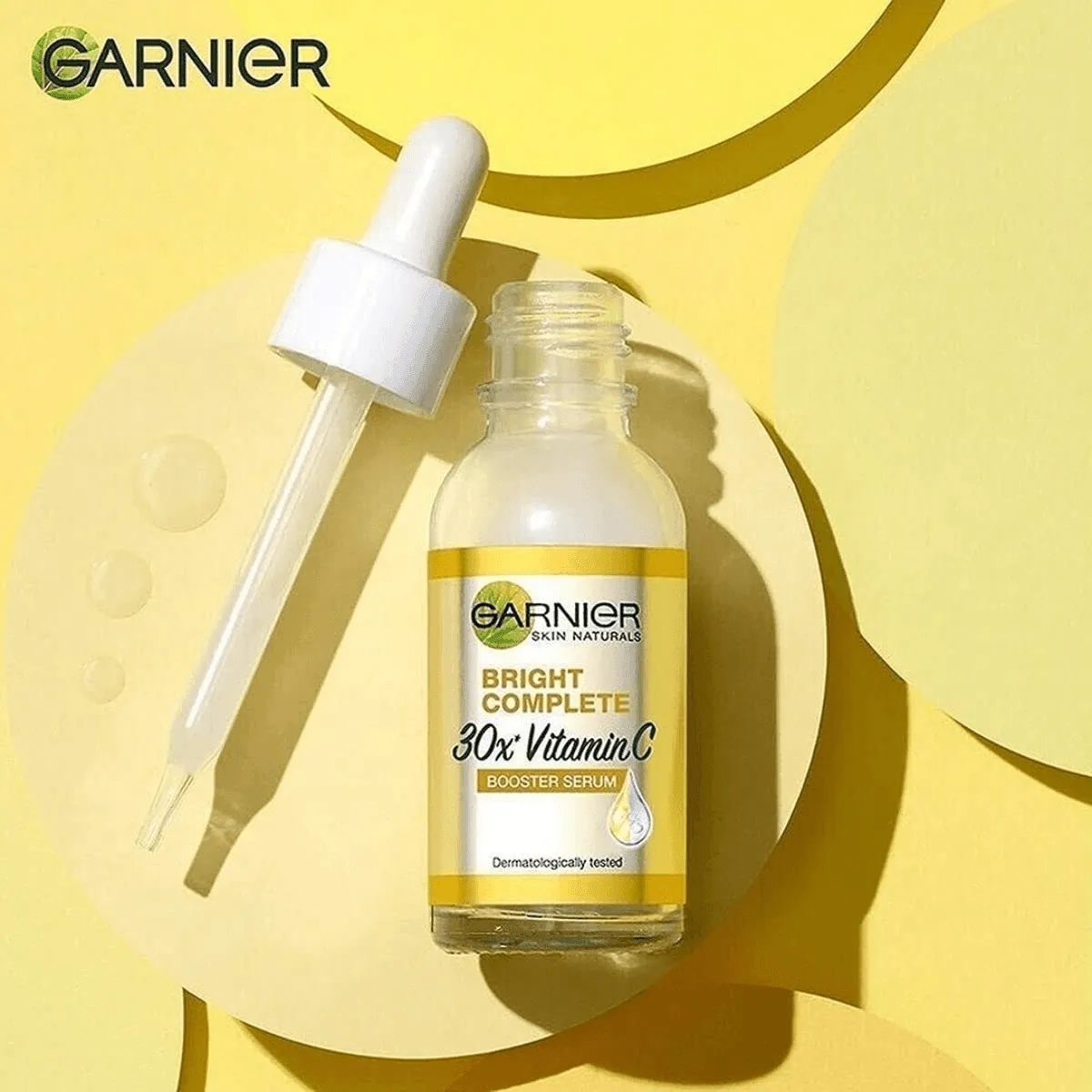 Garnier Skin Naturals Face Serum Increases Skin's Glow Instantly - 30Ml