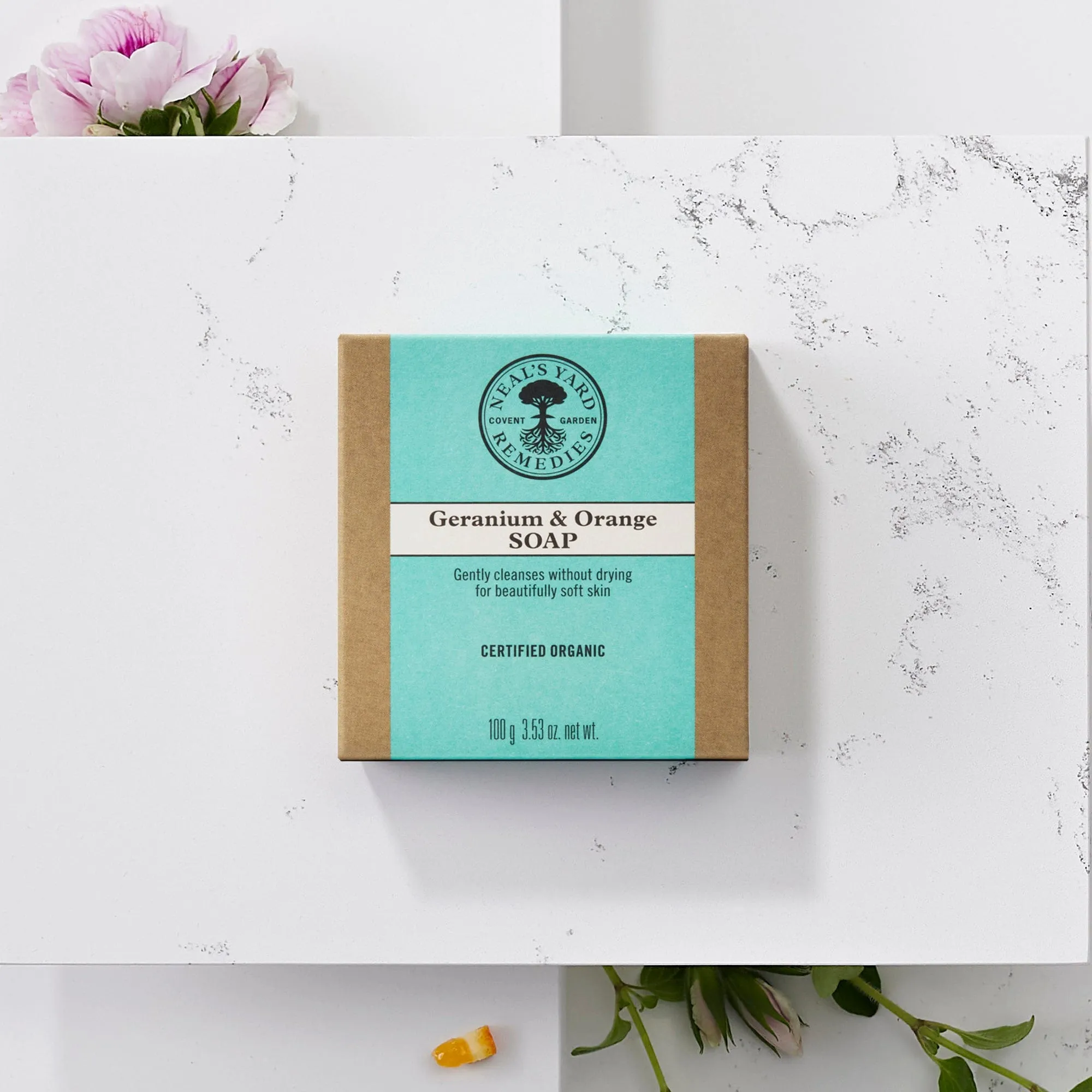 Geranium & Orange Soap 3.53 oz.