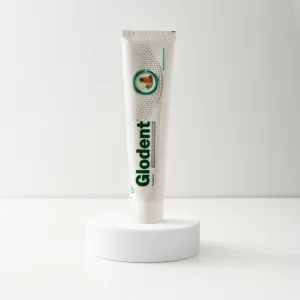 Glodent Teeth Whitening Toothpaste | Plaque Remover | Gum Care | Anticavity Tooth paste | Natural Xylitol Extracts, Neem, Pineapple, Papaya, and Miswak | Vegan-friendly Oral Care (Pack of 1) 70g