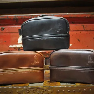 HIGHWAYMAN Shave Kit- Leather Out, Silk inside