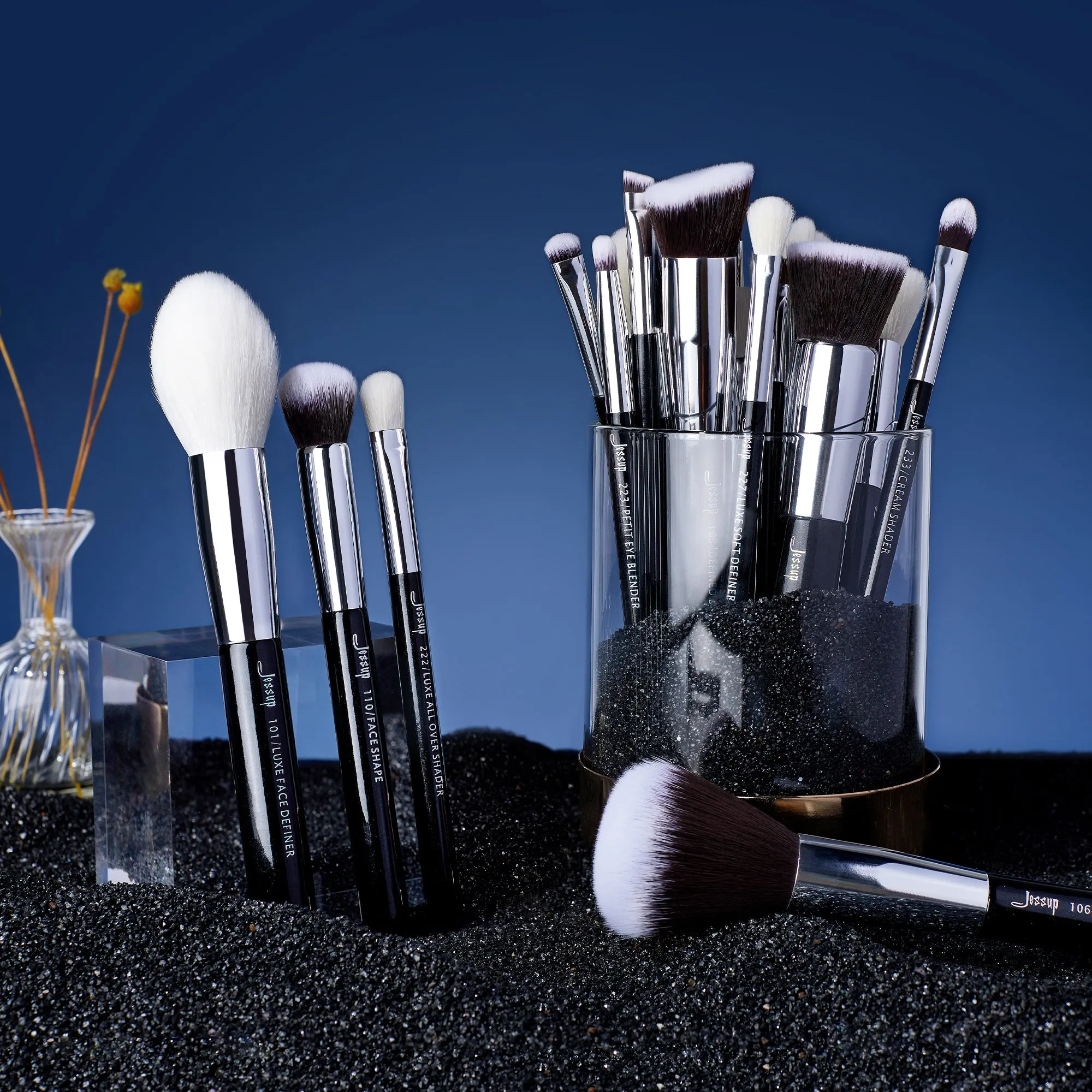 Individual Complete 25Pcs Makeup Brush Set T175