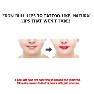 Lip Tint Tattoo Korean Skin Care Beauty LIP Matte Makeup Sets PDRN VEGAN OEM مجموعة مكياج الشفاه غير اللامع للعناية بالبشرة الكورية من شVEGAN OEM