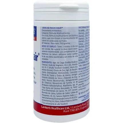 Maxi-Hair 60 tablets, Lamberts