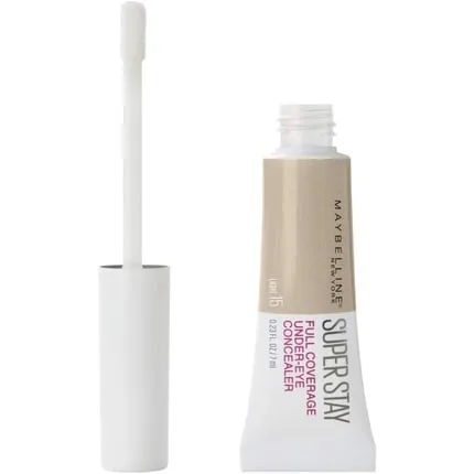 Maybelline Superstay Full Coverage Under Eye Concealer, 15 Light Shades, 6 ml, Maybelline New York