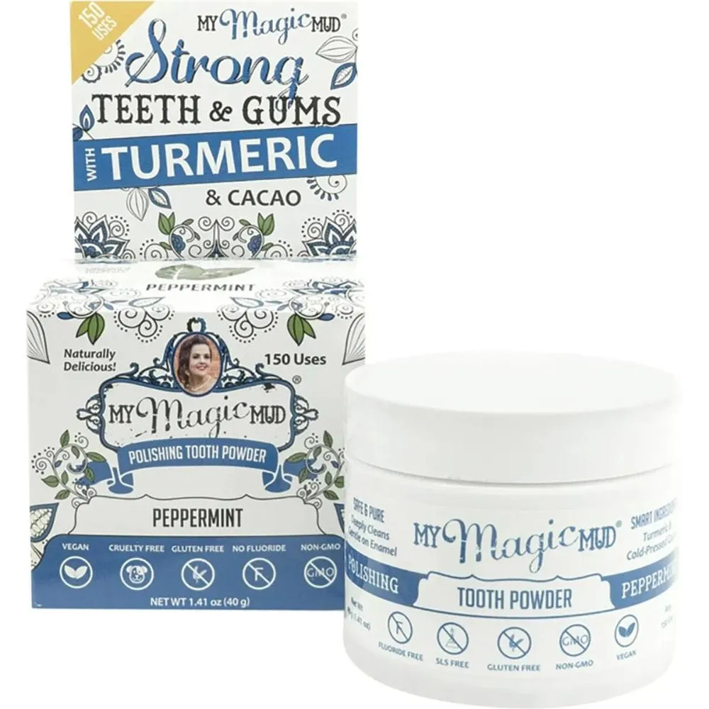 My Magic Mud Polishing Tooth Powder - Peppermint
