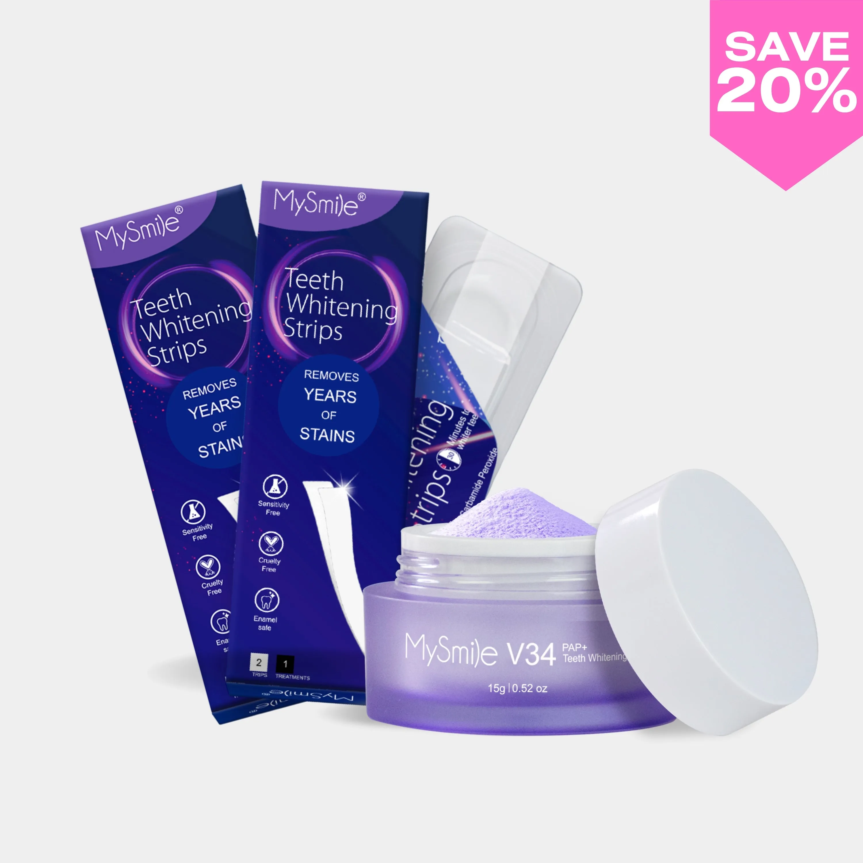 MySmile® V34 Teeth Brightening Bundle