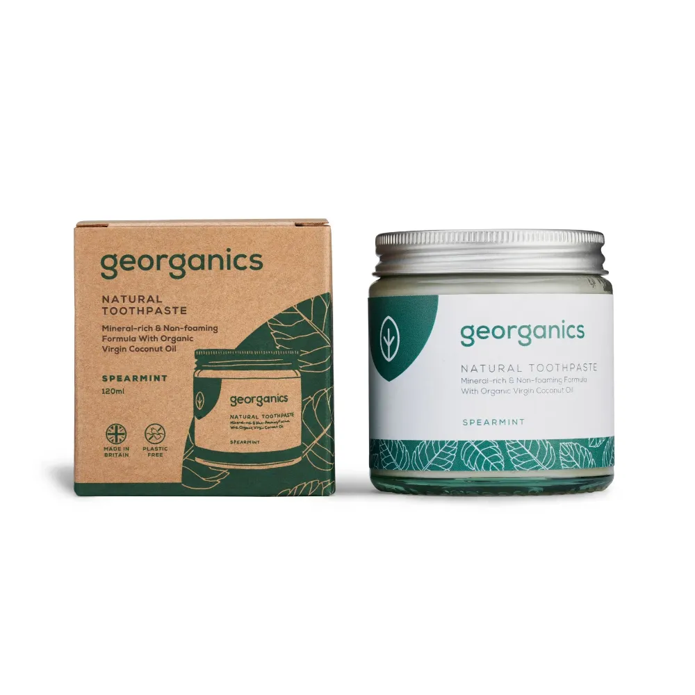 Natural Toothpaste, Spearmint, Georganics