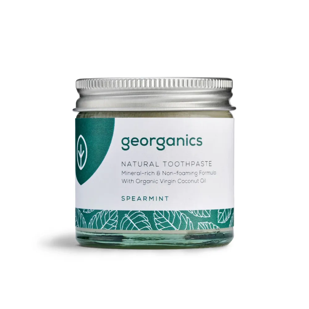 Natural Toothpaste, Spearmint, Georganics