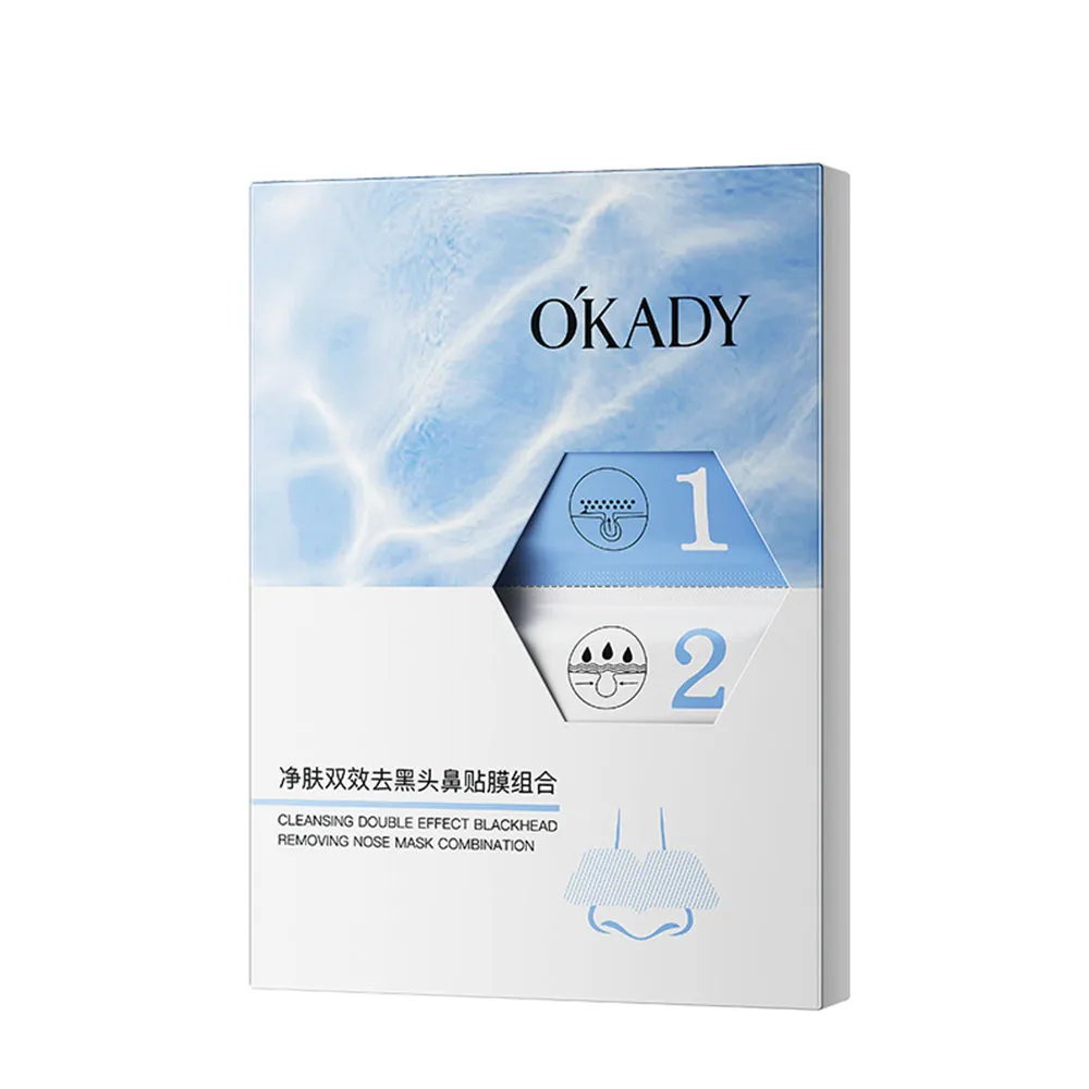 OKADY - Cleanse & Refresh Your Skin with our Best-Selling Blackhead Removal Strips for Clear Complexion