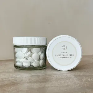 oral fix | peppermint toothpaste tabs