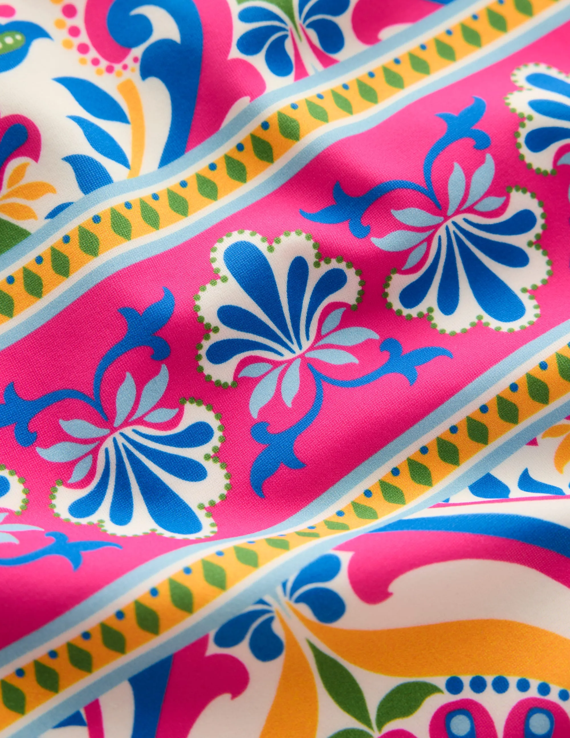 Paros Bandeau Swimsuit-Multi, Ornamental Floral