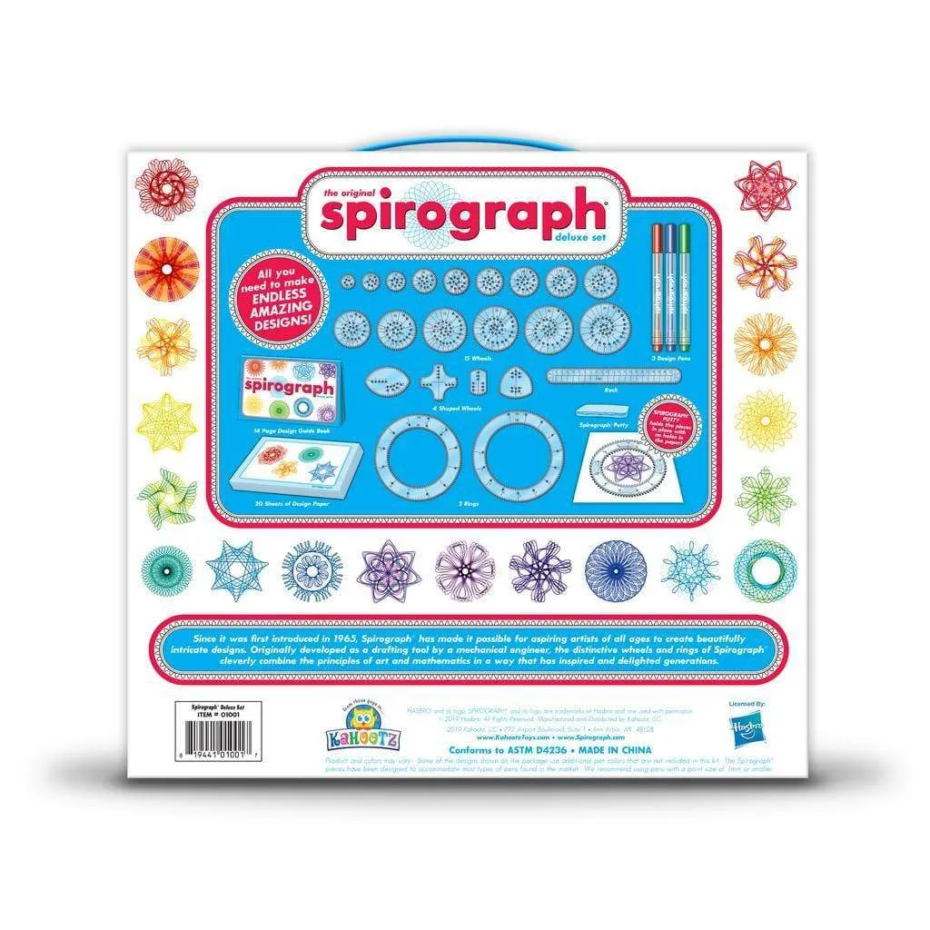 Play Monster Deluxe Spirograph - Art Kit for Kids