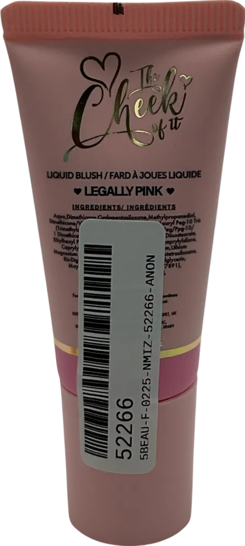 plouise The Cheek Of It - Liquid Blush Legally Pink 25ml