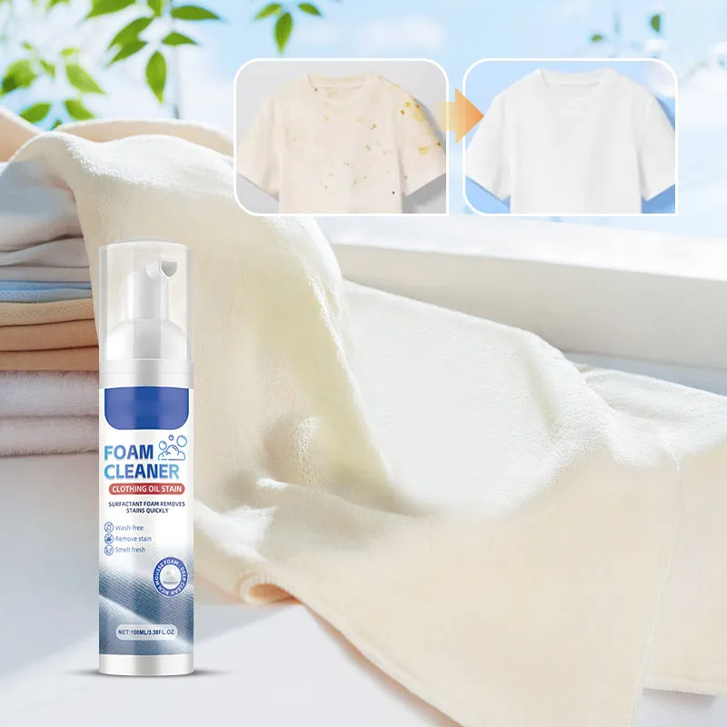 Powerful cleaningFoam Cleaner for Grease Stains on Clothes