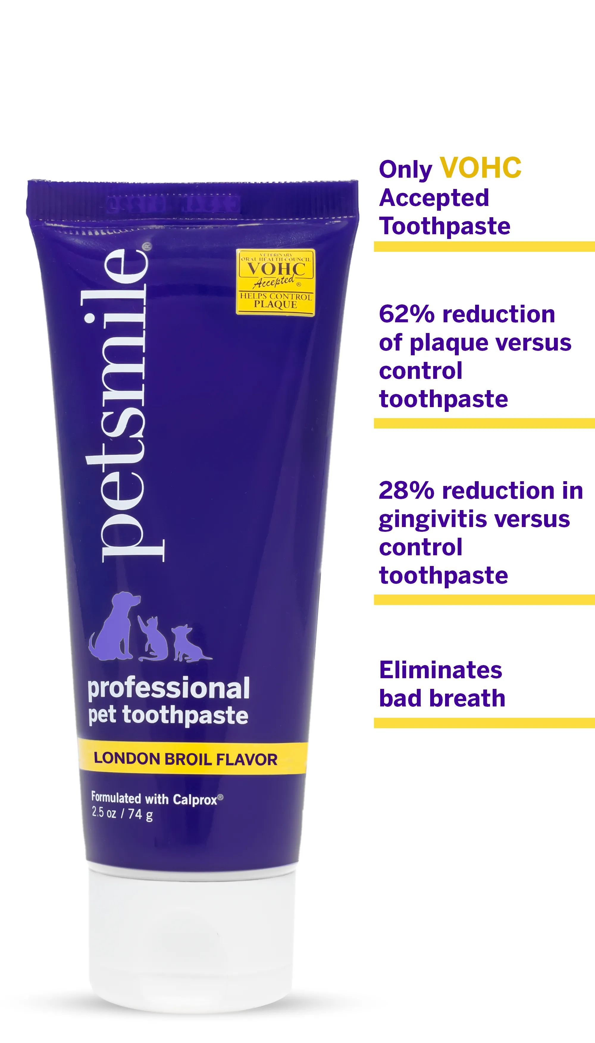 Professional Toothpaste London Broil Small & Professional Pet Toothbrush