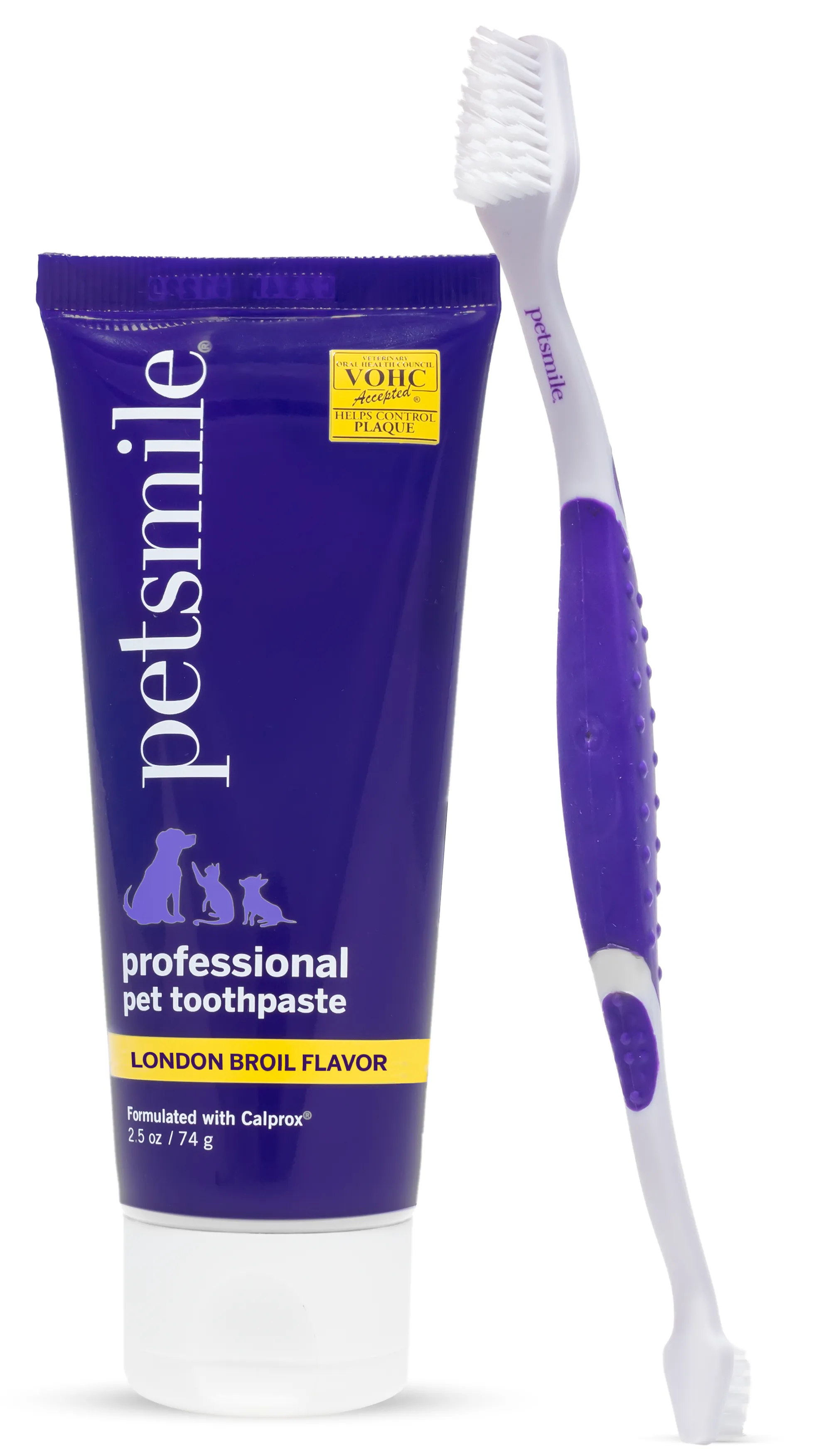 Professional Toothpaste London Broil Small & Professional Pet Toothbrush
